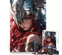 Puzzle da 1000 pezzi "Dolce Valchiria" per adolescenti, gioco cognitivo, svago rilassante, assemblaggio di motivi, opera d'arte 38x26cm