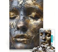 Puzzle da 1000 pezzi "Donna surreale in frantumi" - Gioco interattivo divertente da fare a casa adatto anche come decorazione da scrivania 38x26cm