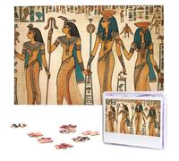Puzzle da 1000 pezzi - Donne nell'antico Egitto Puzzle per adulti impegnativo puzzle immagine personalizzata puzzle in legno puzzle 74,9 x 50 cm