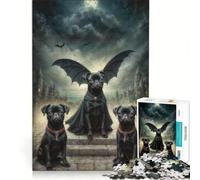 Puzzle da 1000 pezzi Dracula Carlino, Gioco Impossibile, Attività Divertenti da Fare a Casa, Collezione d'Artisti, Belle Arti 38x52cm
