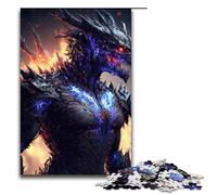 Puzzle da 1000 pezzi Drago Demone Puzzle per adulti Puzzle in legno Gioco per famiglie 75x50 cm