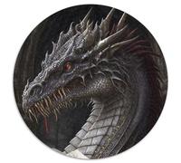 Puzzle da 1000 pezzi "Drago Volante Dorato" per adulti, puzzle per adulti, attività divertenti da fare a casa, regalo di compleanno, regali da viaggio (67,5x67,5cm)