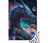 Puzzle da 1000 pezzi Dragonborn2 Puzzle creativi quadrati di carta per adulti Regali di Natale 38x26 cm/1000 pezzi