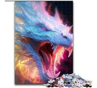 Puzzle da 1000 pezzi Dragons Quest in cartone, dimensioni 26x38cm, perfetto per la casa o l'ufficio, regalo di Natale ideale.