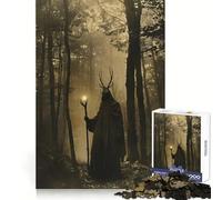 Puzzle da 1000 pezzi "Druido della foresta vittoriana" - Sfida mentale, relax accogliente, taglio preciso, regalo perfetto (50x75cm)