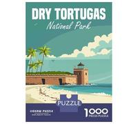 Puzzle Da 1000 Pezzi Dry Tortugas National Park Puzzle Per Adulti Gioco Rompicapo Vacanza A Casa Ammazzare Il Tempo Offerta Come Regalo Per Tutta La Famiglia 52x38cm/1000pcs