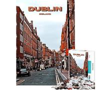 Puzzle da 1000 pezzi Dublino viaggio arte città puzzle per adulti antistress analisi e logica ideale come regalo per tutta la famiglia (dimensioni 50x75cm)