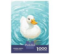Puzzle Da 1000 Pezzi Duckling in Water Puzzle Per Adulti Gioco Rompicapo Vacanza A Casa Ammazzare Il Tempo Offerta Come Regalo Per Tutta La Famiglia 38x26cm/1000pcs