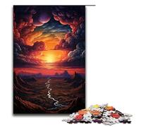 Puzzle da 1000 pezzi È il confine del deserto del Namib per adulti divertente gioco per famiglie antistress sfida difficile 75x50 cm