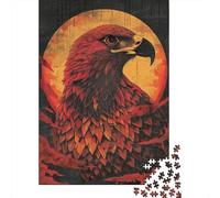 Puzzle Da 1000 Pezzi Eagle Wall Art Print Puzzle Per Adulti Gioco Per Famiglie Decorazione Perfetta Regali Unici Per Compleanno E Natale 52x38cm/1000pcs