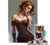 Puzzle da 1000 pezzi "Eleganza e Saggezza" - Un gioco avvincente per coltivare la pazienza rilassante e antistress Un'ottima idea regalo (Dimensioni 38x52cm)