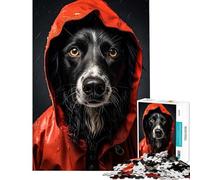 Puzzle da 1000 pezzi "Eleganza in una giornata di pioggia" difficile e stimolante decorazione per la casa gioco interattivo per maggiori di 14 anni (50x75cm)