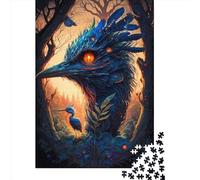 Puzzle da 1000 pezzi, Enchanted Kingdom, puzzle quadrati di struzzo per adulti e puzzle di carta, giocattoli per la decorazione della casa, 38x26 cm/1000 pezzi