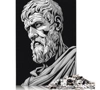 Puzzle da 1000 pezzi "Epicteto il filosofo" per adulti, difficoltà alta, giochi educativi, giocattolo, decorazione per la famiglia (75x50 cm)