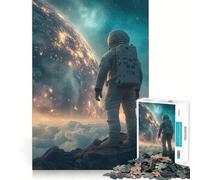 Puzzle da 1000 pezzi "Esplorazione del pianeta" per ragazzi, gioco di logica, calma mentale, qualità, regalo di Natale (50x75cm)