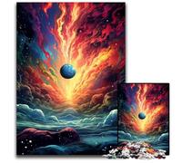 Puzzle da 1000 pezzi "Esplosione del pianeta" per adulti ideale per gli innamorati perfetto regalo di Natale Capodanno e San Valentino 1000 pezzi (38x26 cm).