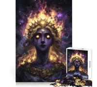 Puzzle da 1000 pezzi "Essere celeste con corona infuocata" per adulti Puzzle di logica,rilassante,per una fuga di pace Assemblaggio preciso Regalo speciale (50x75cm)