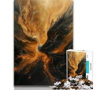 Puzzle da 1000 pezzi Fantasy Black Phoenix Puzzle da 1000 pezzi per adolescenti regali migliora l'amore tra coppie per età 14 (50x75cm)