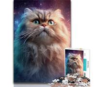 Puzzle da 1000 pezzi Fantasy Cat Puzzle da 1000 pezzi per adulti e adolescenti giocattoli per l'intrattenimento della famiglia ideali come regalo per tutta la famiglia (50x75cm)