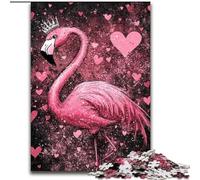 Puzzle da 1000 pezzi "Fantasy Flamingo" - Puzzle da 1000 pezzi, rompicapo stimolante per adolescenti, perfetto per decorare la casa o come regalo (dimensioni 26x38cm)