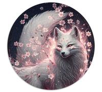Puzzle da 1000 pezzi "Fantasy Fox" per adulti, interazione familiare e sfida mentale, sfida di attività per famiglie (67,5x67,5cm)
