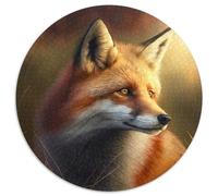 Puzzle da 1000 pezzi Fantasy Fox Puzzle per adulti, rompicapo impegnativo per adolescenti, divertente serata di giochi in famiglia 67,5x67,5 cm