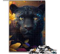 Puzzle da 1000 pezzi "Fantasy Leopard", puzzle da 1000 pezzi per adulti, regalo di Natale, Halloween, festa della mamma, Capodanno, Pasqua (dimensioni 50x75cm)