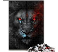 Puzzle da 1000 pezzi Fantasy Lion Puzzle da 1000 pezzi per adulti Gioco interattivo per famiglie, ideale per adolescenti, regalo rompicapo (dimensioni 50x75cm)