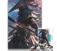 Puzzle da 1000 pezzi Fantasy Ninja Warrior Puzzle per adulti 1000 pezzi, Relax Games è ideale come regalo per tutta la famiglia 50x75cm