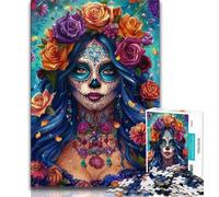 Puzzle da 1000 pezzi "Fantasy Skeleton" per adulti e adolescenti, gioco educativo e sfida, ideale come regalo per tutta la famiglia (50x75cm)