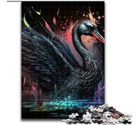 Puzzle da 1000 pezzi "Fantasy Swan" per adulti, dimensioni 26x38cm, gioco rompicapo per adolescenti, regalo perfetto per le feste.
