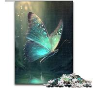 Puzzle da 1000 pezzi Farfalle blu per adulti, dimensioni 50x75cm. Regalo perfetto per genitori, amanti e amici - Età 14+