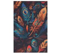Puzzle Da 1000 Pezzi Feather Pattern Per Adulti Puzzles in Legno Giocattolo Educativo Antistress Dimensioni 78×53cm