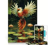 Puzzle da 1000 pezzi "Fenice che risorge" per adolescenti, stimola la memoria, ideale per il tempo libero a casa, per assemblare immagini e creare un regalo perfetto (38x52cm)
