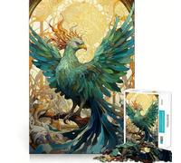 Puzzle da 1000 pezzi "Fenice Risorta" per adulti, stimola la memoria, passatempo casalingo, assemblaggio di immagini, decorazione da parete (50x75cm)