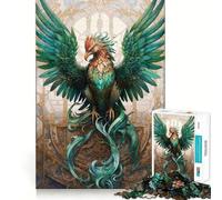 Puzzle da 1000 pezzi "Fenice Risorta" per adulti, stimola la memoria, passatempo casalingo, assemblaggio di immagini, decorazione da parete (50x75cm)