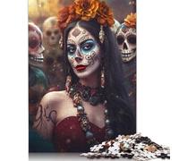 Puzzle da 1000 pezzi "Festive of Remembrance", difficoltà per adulti, per rafforzare i rapporti tra i membri della famiglia (75x50 cm)