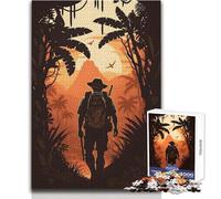 Puzzle da 1000 pezzi Final Quest ︰ La gemma perduta Rilassante Solo Quiet Time Giocattolo da gioco con taglio preciso Dimensioni 50x75cm