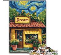 Puzzle da 1000 pezzi "Fiore" WGLSPT "Sotto il cielo notturno", puzzle da 1000 pezzi per adulti, giochi educativi, splendida decorazione (dimensioni 50x75cm)