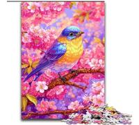 Puzzle da 1000 pezzi "Fiori Passero" per adulti e ragazzi, adatto a persone dai 14 anni in su, idee regalo per la decorazione della casa (50x75cm)