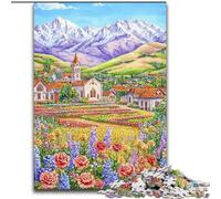 Puzzle da 1000 pezzi "Fiori" per adulti, un regalo perfetto per il divertimento in famiglia (dimensioni 26x38cm)