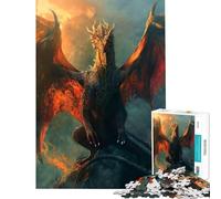 Puzzle da 1000 pezzi "Flagello dei Cieli" - Gioco avvincente per coltivare la pazienza - Gioco divertente - Decorazione perfetta - Regalo di compleanno (Dimensioni 50x75cm)