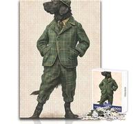 Puzzle da 1000 pezzi Flattie English Clothes per adolescenti, gioco educativo per la concentrazione mentale, idea regalo speciale commovente, dimensioni 38x52cm