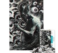 Puzzle da 1000 pezzi Flauto del Diavolo a tema dark fantasy per adolescenti ideale per il divertimento in famiglia e l'interazione genitore-figlio compleanno e Natale 50x75cm