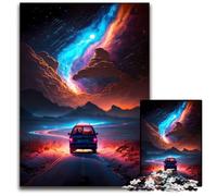 Puzzle da 1000 pezzi, Fuga dalla città, gioco rompicapo impegnativo per adolescenti, regalo perfetto per le vacanze, 26x38cm/10,23x14,96 pollici