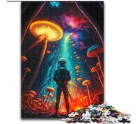 Puzzle da 1000 pezzi Funghi Magici in Legno, Gioco Interattivo per Famiglie, Adatto a Bambini dai 14 Anni in su, 50x75cm, Gioco Rompicapo per Adolescenti, Regalo Perfetto per le Feste