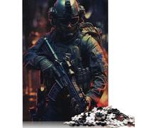 Puzzle da 1000 pezzi "Fuochi di guerra" per adulti, puzzle difficili per adulti, puzzle divertenti per famiglie, 1000 pezzi (75x50 cm)