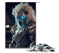 Puzzle da 1000 pezzi Future Albino Lion2 Puzzle in legno Giochi educativi Decorazione per la casa 1000 pezzi