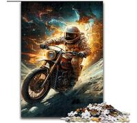 Puzzle da 1000 pezzi "Galassia Motociclismo" Puzzle difficile per adulti, dimensioni 50x75cm, perfetto per il divertimento in famiglia a Natale, Ringraziamento, compleanni e Pasqua.