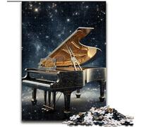 Puzzle da 1000 pezzi "Galassia Pianoforte", puzzle difficili per adulti, dimensioni 26x38cm, gioco decorativo fai da te stimolante, giocattolo interattivo per famiglie.